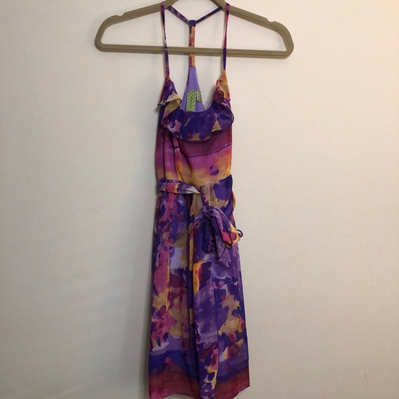 Multi colored sundress size 3. Fun and flirty, great for summer or vacay. - Picture 2 of 9